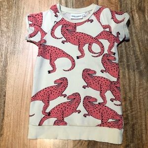 Mini Rodini dinosaur t-shirt dress